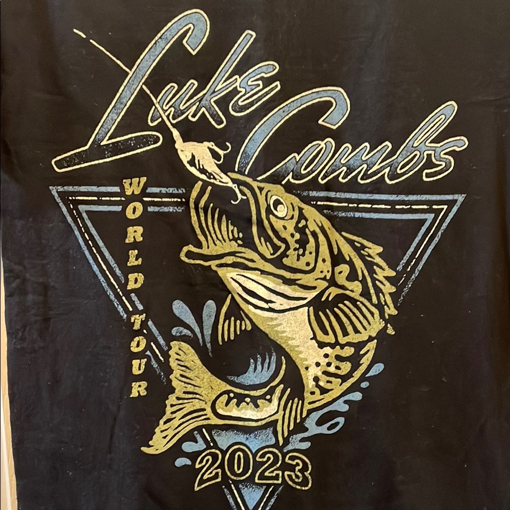 Luke Combs 2023 Concert T-shirt - Size S - Picture 3 of 5